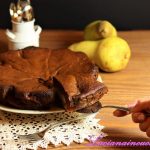 Torta dietetica cacao e pere