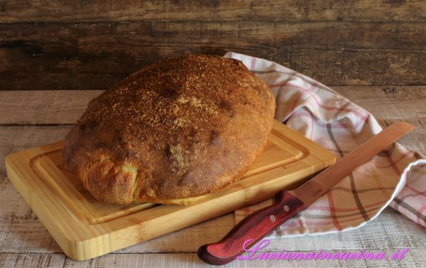 Pane con farina di farro e khorasan