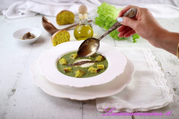 zuppa di lattuga