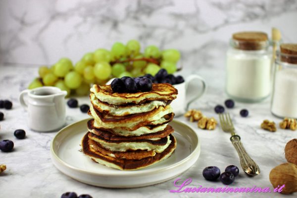Pancake proteici colazione