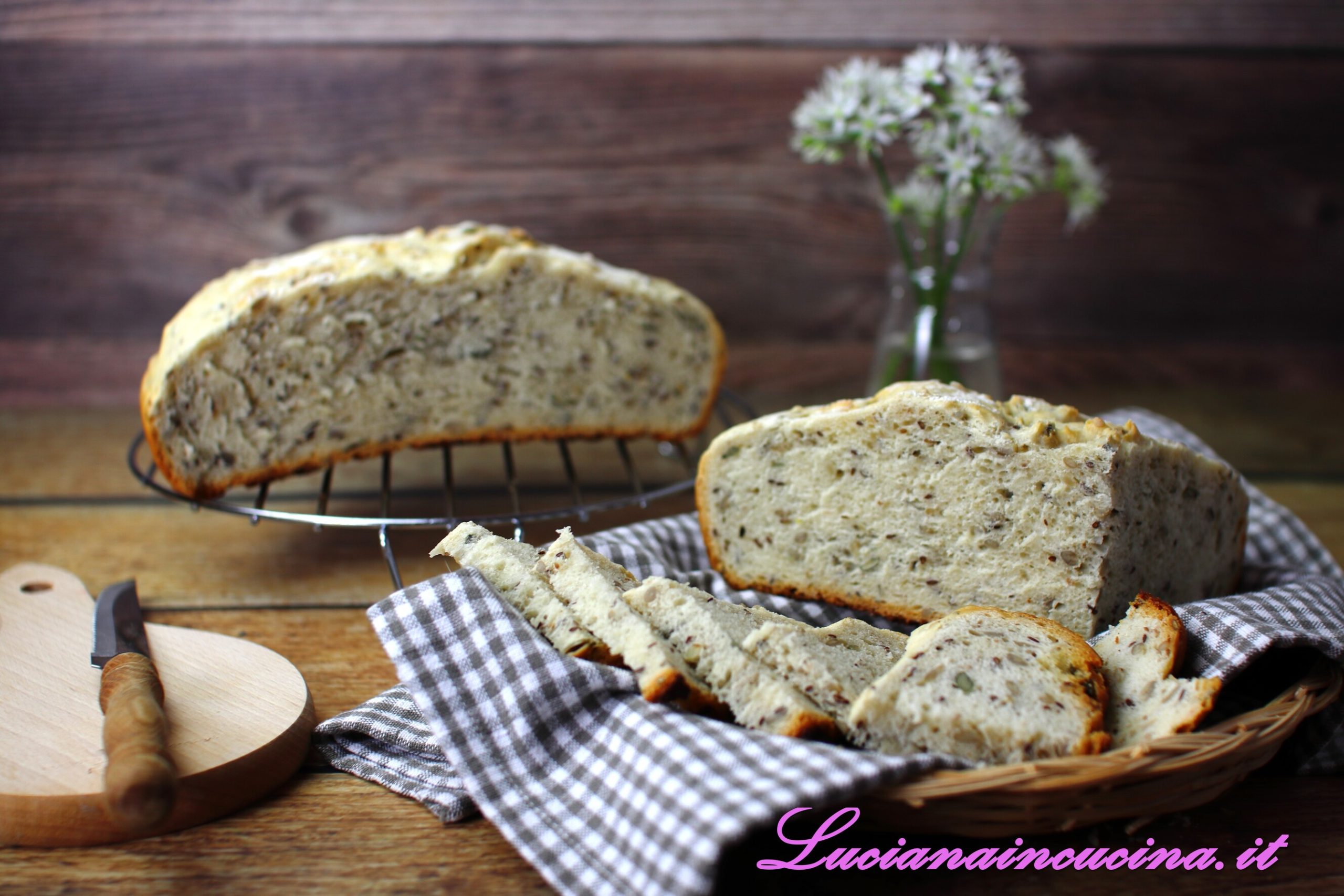 Pane ai semi con pentola Olla - Luciana In Cucina®